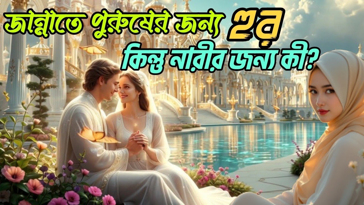 জান্নাতে পুরুষের জন্য হুর, কিন্তু নারীর জন্য কী? | Bangla Islamic story | Motivational TV 