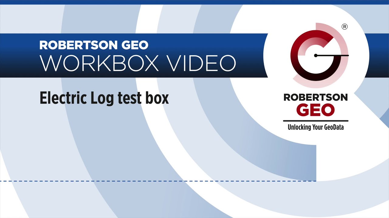 Electric Log test box