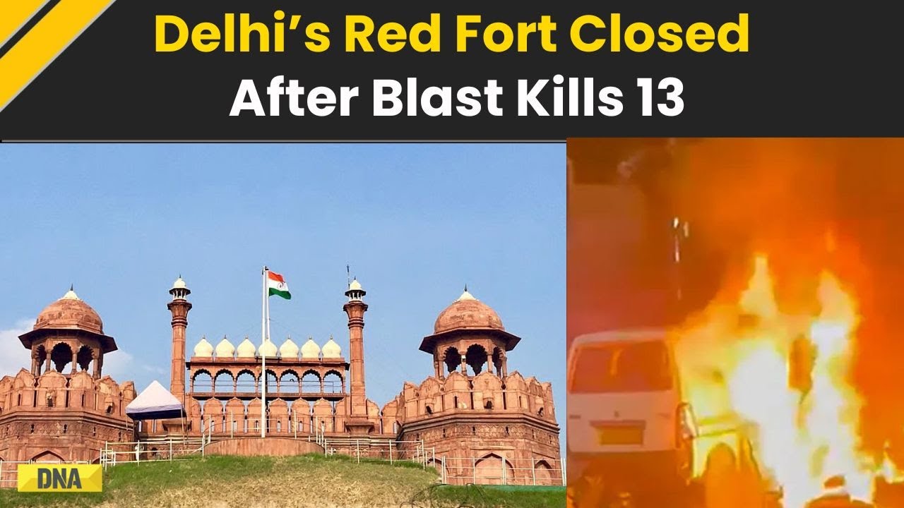 Delhi News:  Red Fort Closed For 3 days After Deadly Red Fort Blast | Delhi Blast | Delhi Blast News