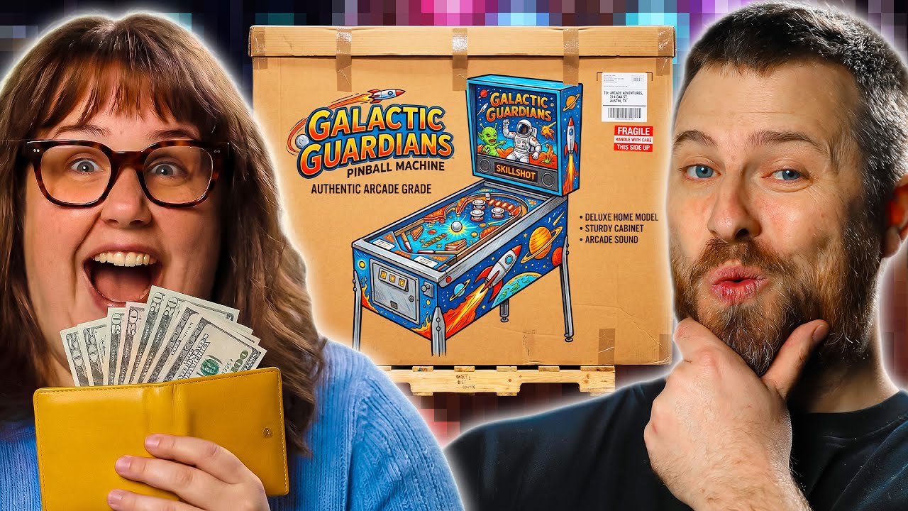 Toni Wants To Buy A Pinball Machine...