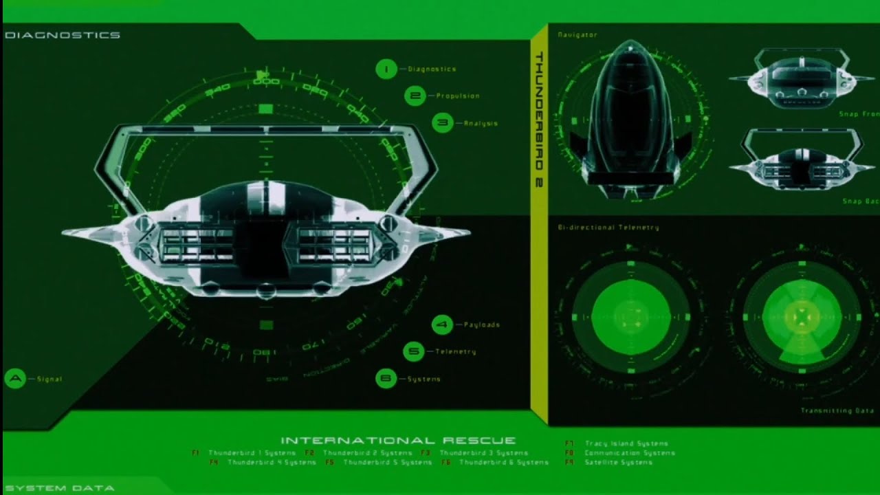 Thunderbirds 2004 (Thunderbird 2 Launch Sequence)