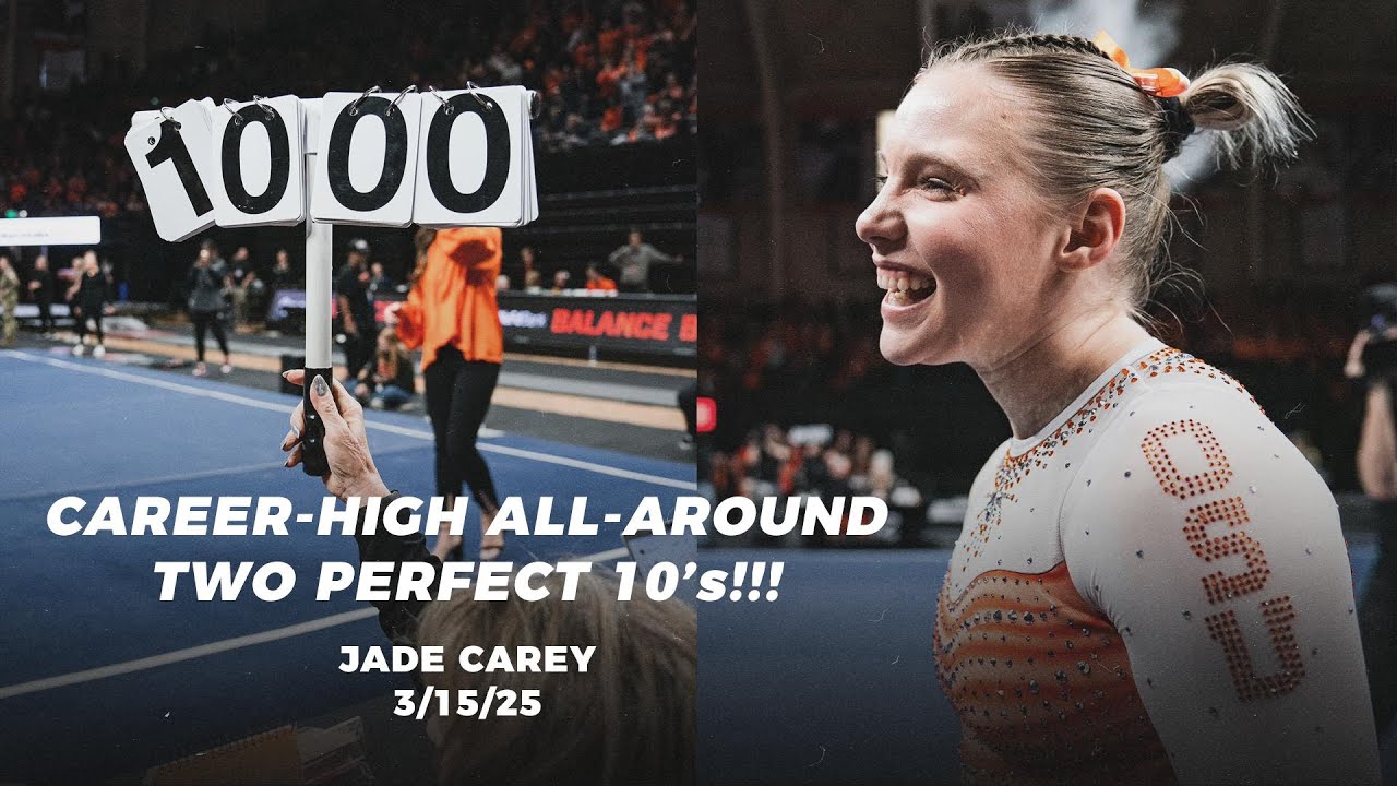 Jade Carey's All-Around Highlights | Oregon State vs. Air Force | Women's Gymnastics | Perfect 10's