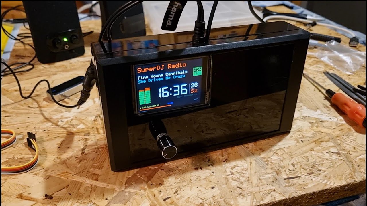 Internetrádió építés házilag, új változat 2.0!