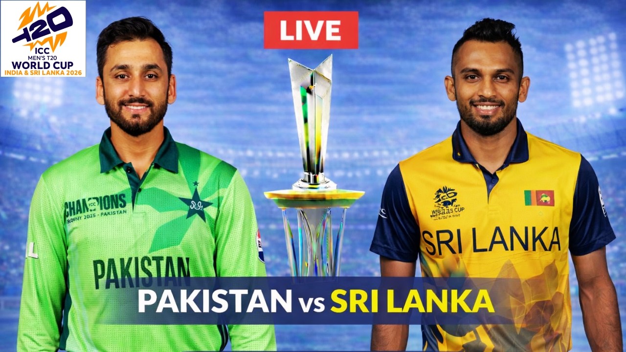 🔴 LIVE | Pakistan vs Sri Lanka | T20 World Cup 2026 | Cricket 26 | PS5 Gameplay