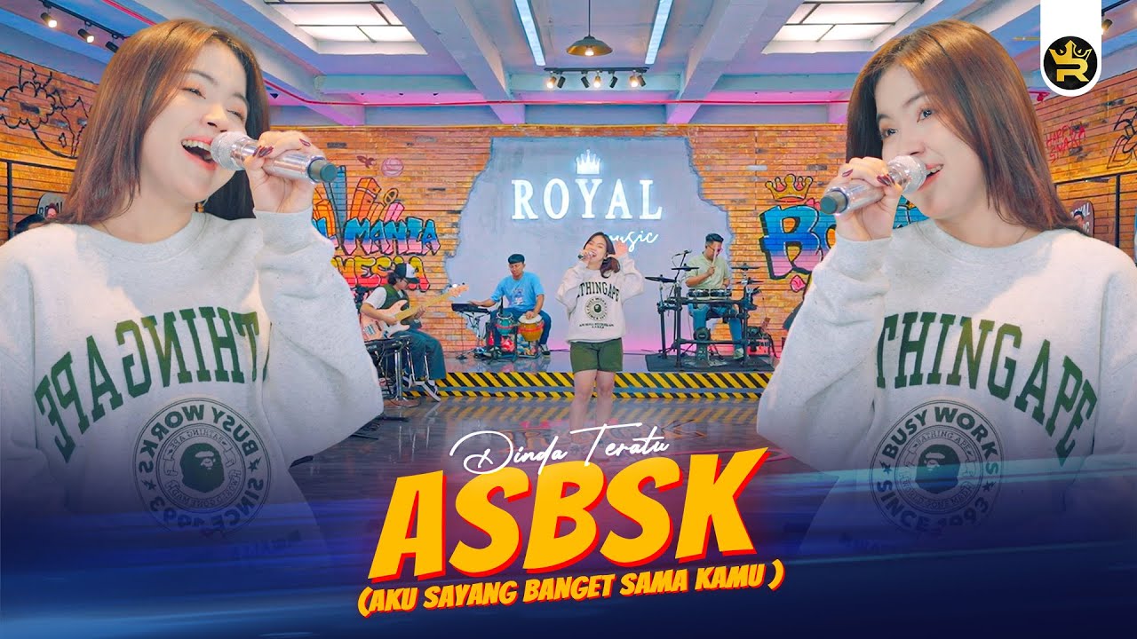 DINDA TERATU - AKU SAYANG BANGET SAMA KAMU ( Official Live Video Royal Music )
