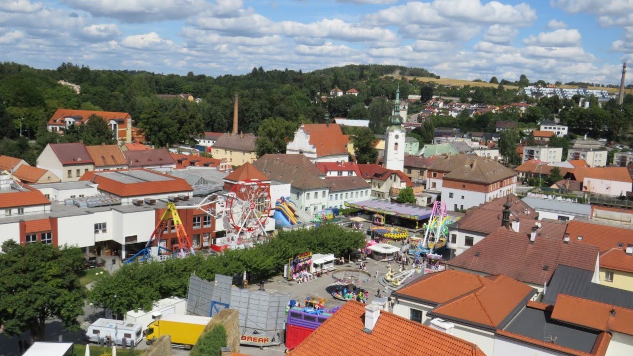 PELHŘIMOV: Pouť 2025 z výšky