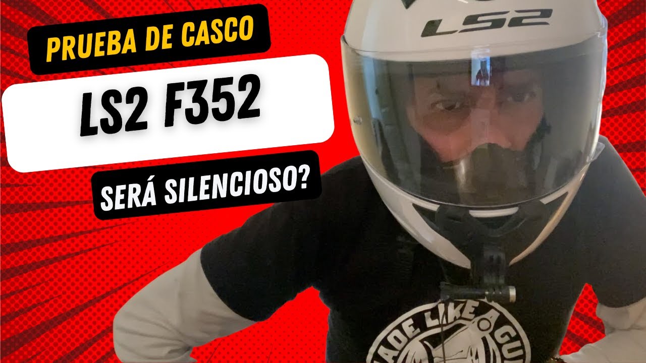 PRUEBA DE CASCO LS2 Ff352 - SERÁ SILENCIOSO?