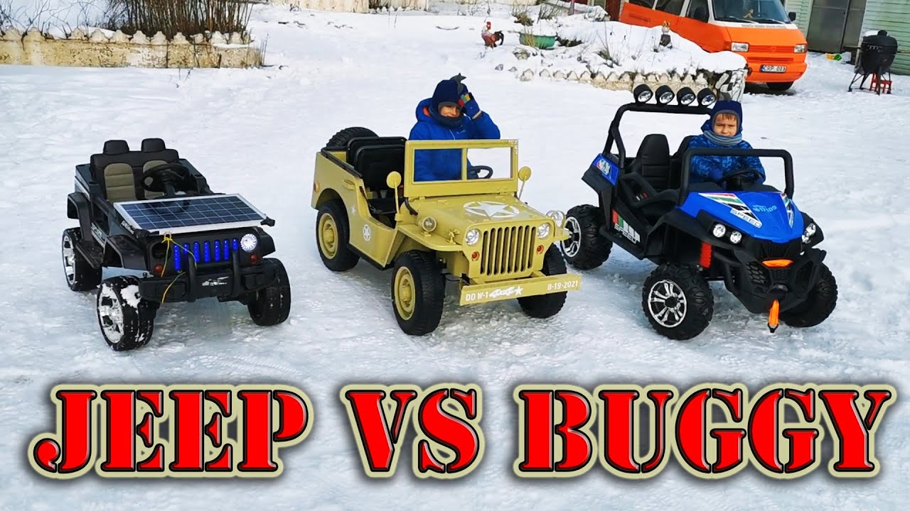 Watch This Before You Buy Kids Electric Car 12v - Jeep Willys vs Buggy