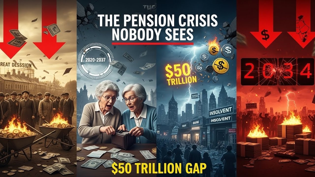 The Pension Crisis Nobody Sees: $50 Trillion Gap That Will Bankrupt Nations