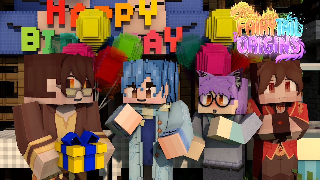 Birthday Party! ~Minecraft Roleplay: Fairy Tail Origins Ep.4