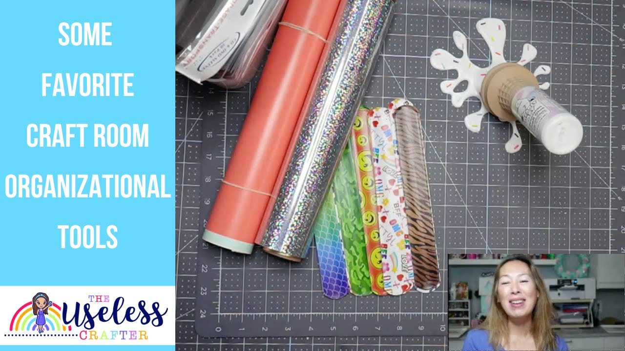 Must Have Organizational Tools For Your Craft Room | Craft Supplies | The Useless Crafter