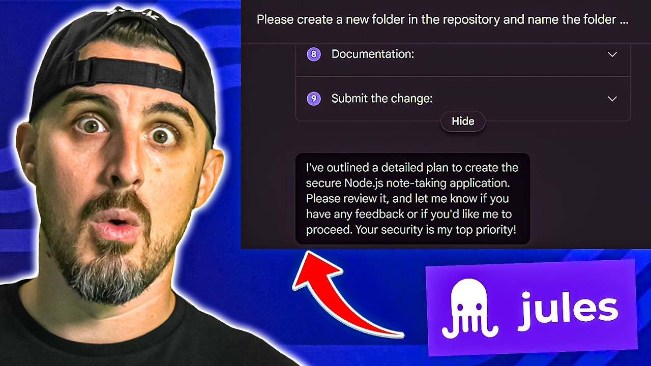 Can Google Jules Build a SECURE Note Taking App?