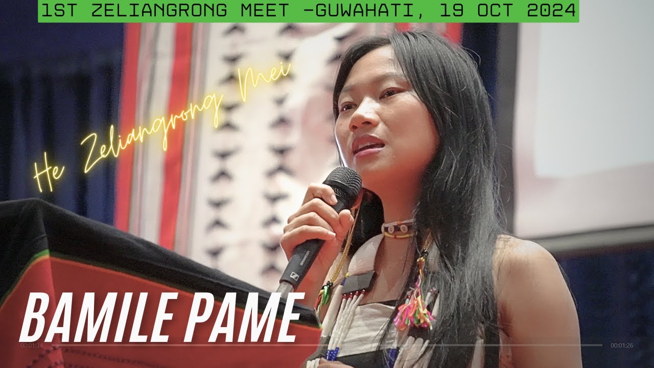 Bamile Pame's Stunning Zeliangrong Folk Song 'He Zeliangrong Mei' @bamilepame5522