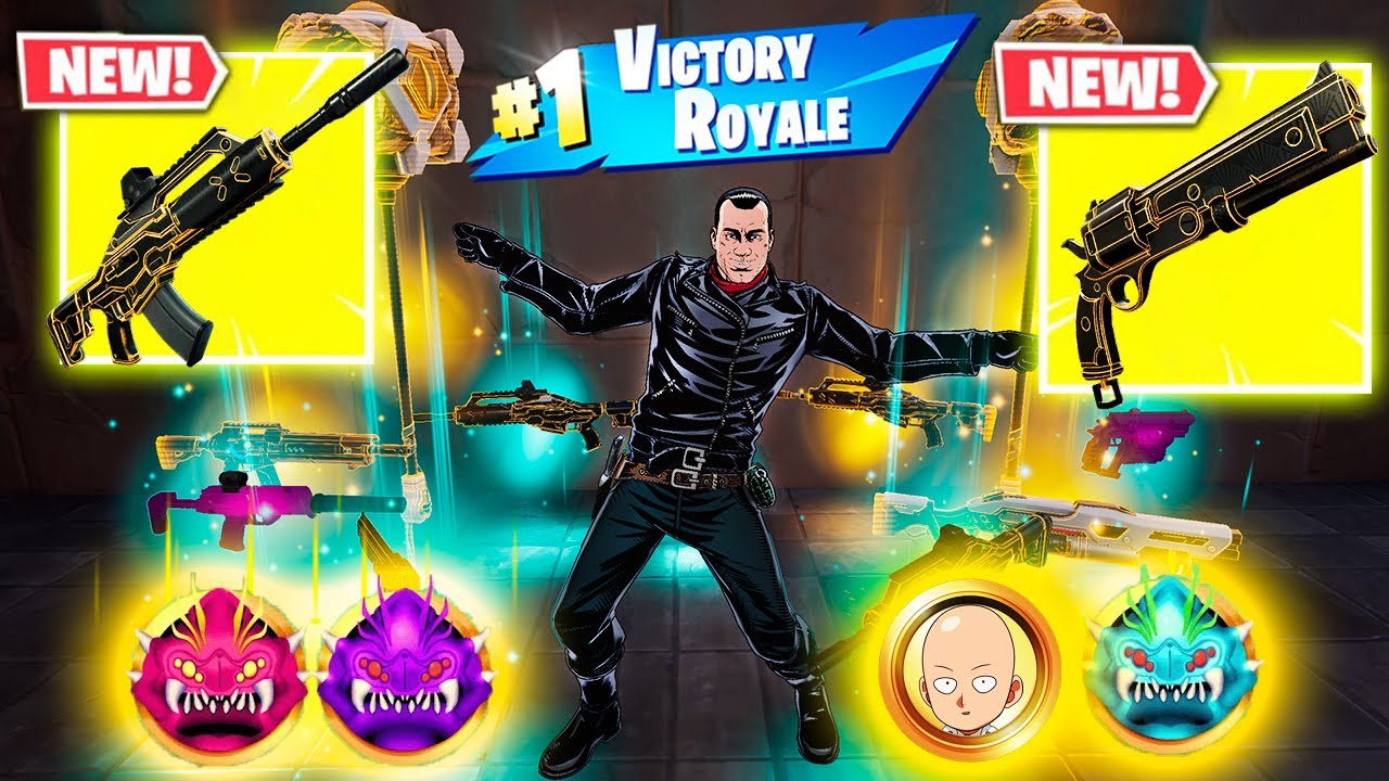 NEGAN vs 4 NEW MEDALLIONS & MYTHIC’S CHALLENGE (NEW! Fortnite Chapter 6 Season 4)