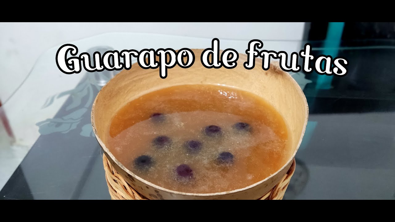 Como Preparar Guarapo de frutas