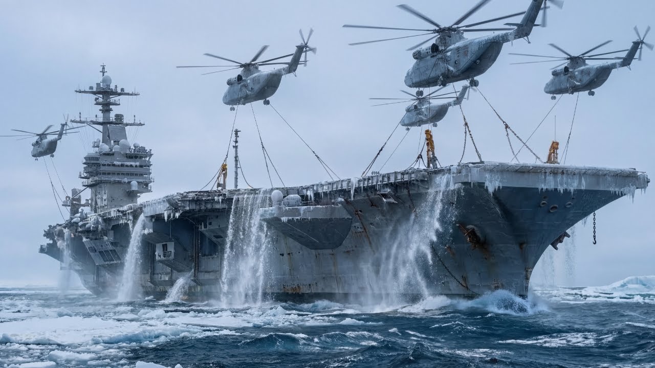 Salvaging a Legend: The USS Gerald R. Ford (CVN-78) Recovered from the Arctic Deep