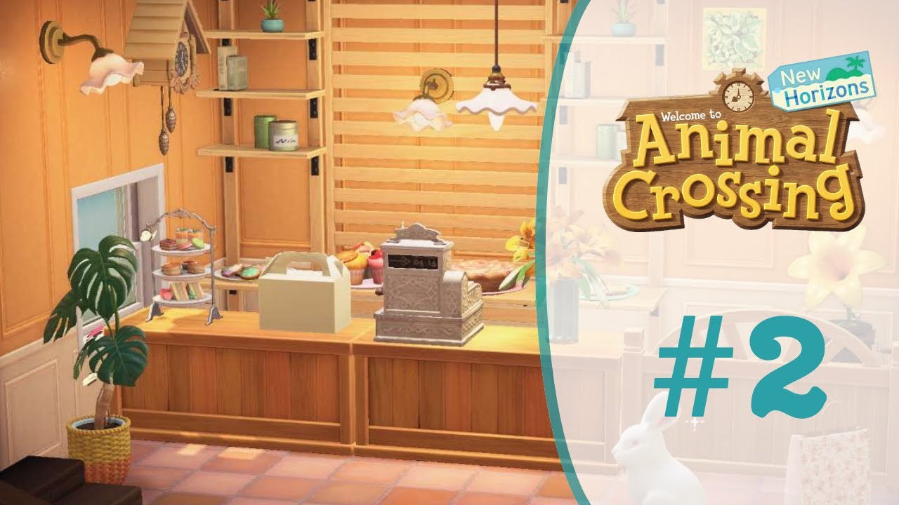 On crée notre salon de thé ! - Animal Crossing New Horizon #2