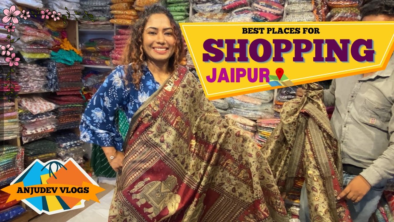 Jaipur Shopping Best places to shop in Jaipur Budget shopping Jaipur Bapu Bazar Jaipur Street Shops