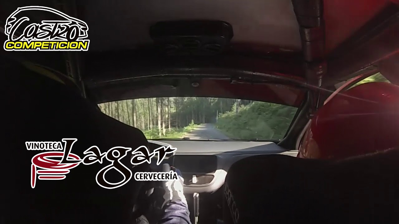 (On Board) Dani Castro/  Sergio Martínez  Rallye de naron 2018   tramo:ferreira 1