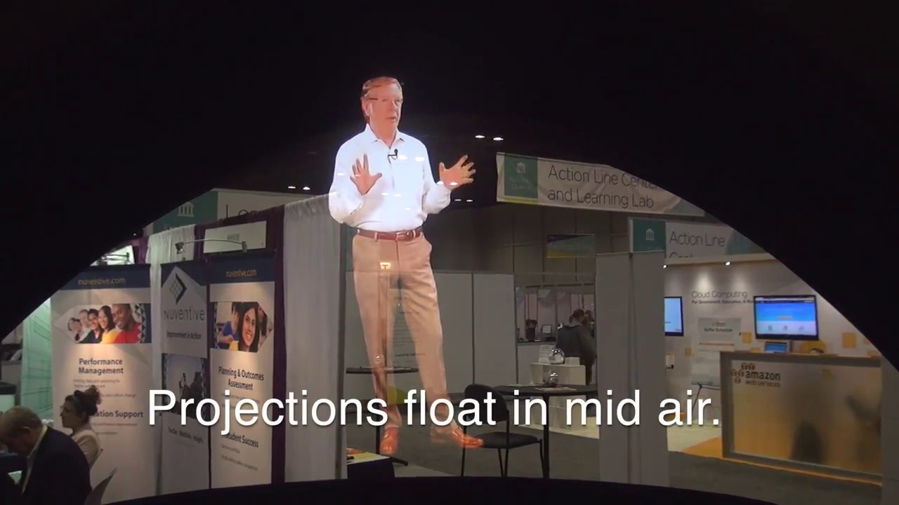 Hologram Projector Rental at Ellucian Live 2017 in Orlando, FL