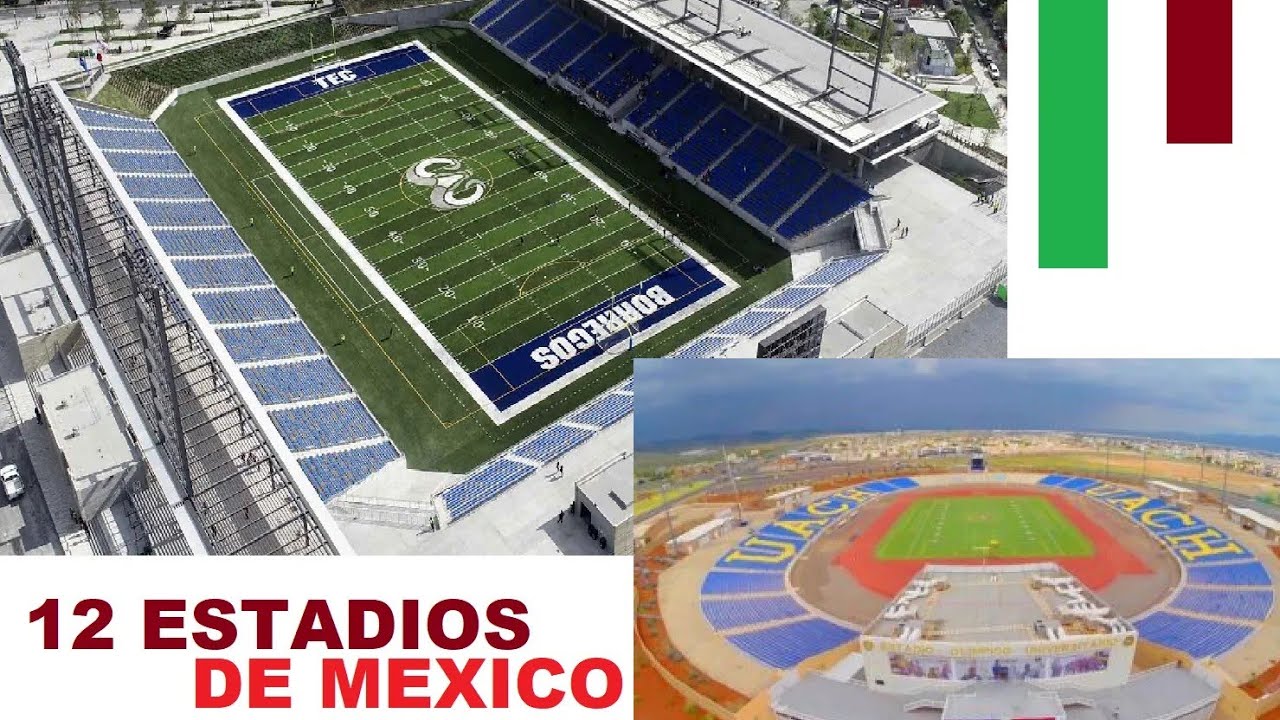 12 Estadios pequeños y magnificos de Mexico 2022