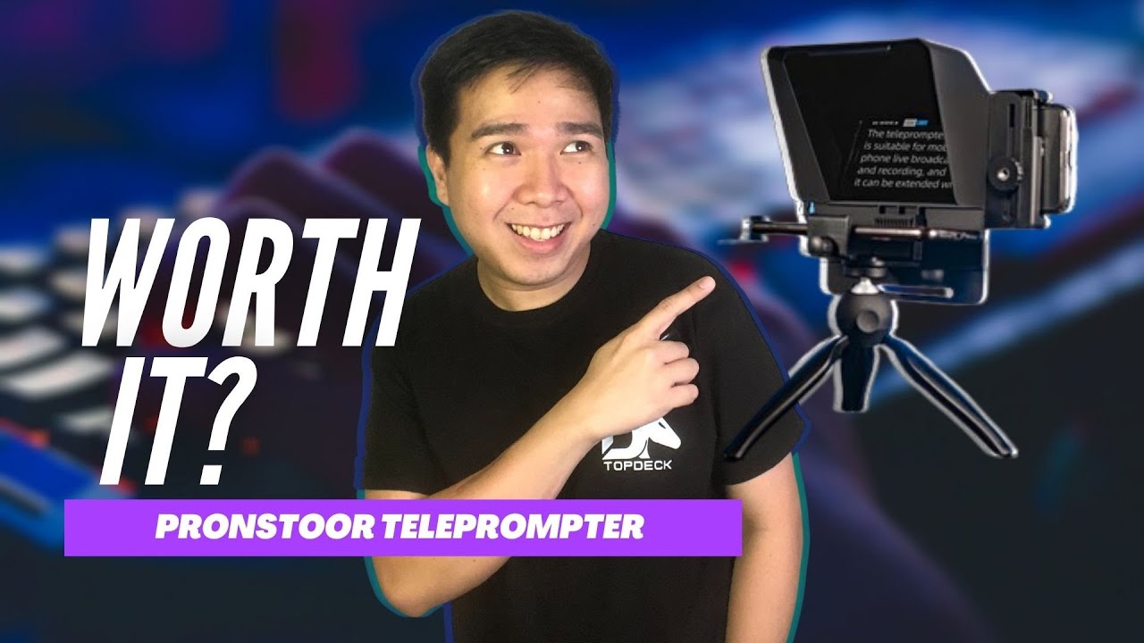 Pronstoor - Cheapest Teleprompter I Can Find