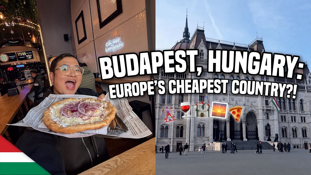 HUNGARY: EUROPE’S CHEAPEST COUNTRY? 🇭🇺  | Ivan de Guzman