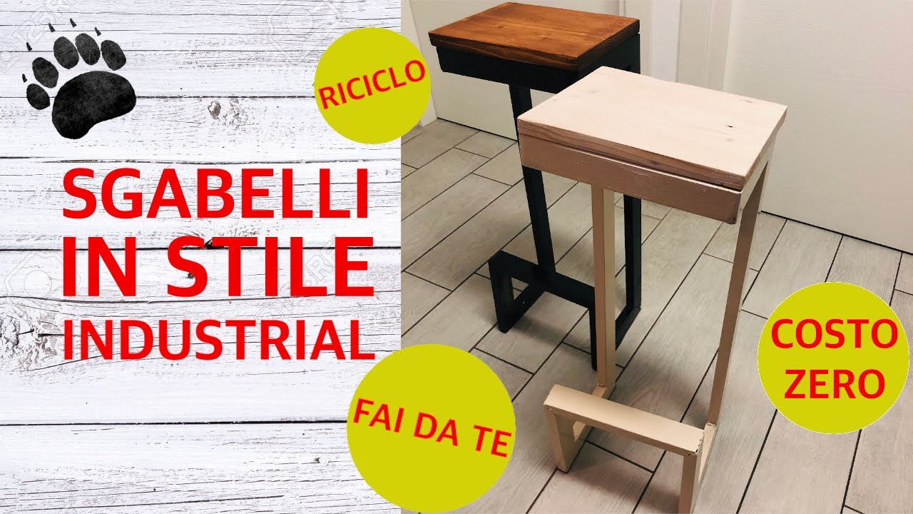 Sgabelli In Stile Industrial