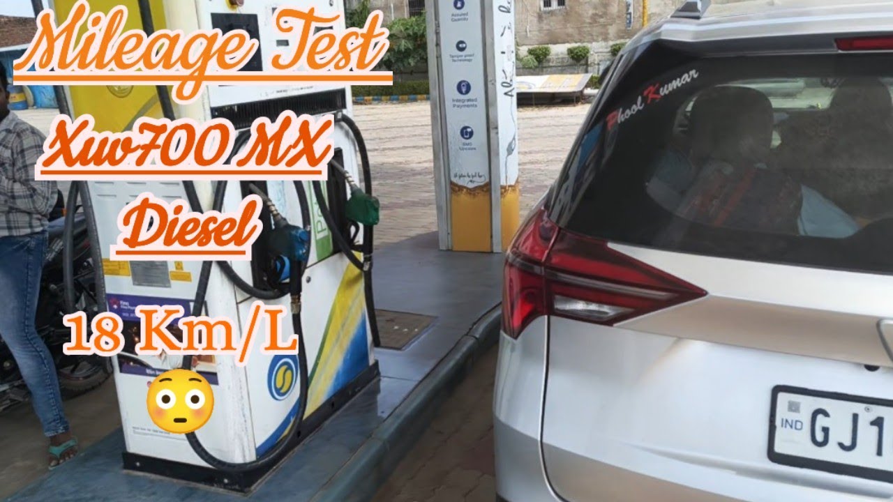 Xuv 700 Mileage Test |Shocking Result 😳#car #automobile #xuv700 