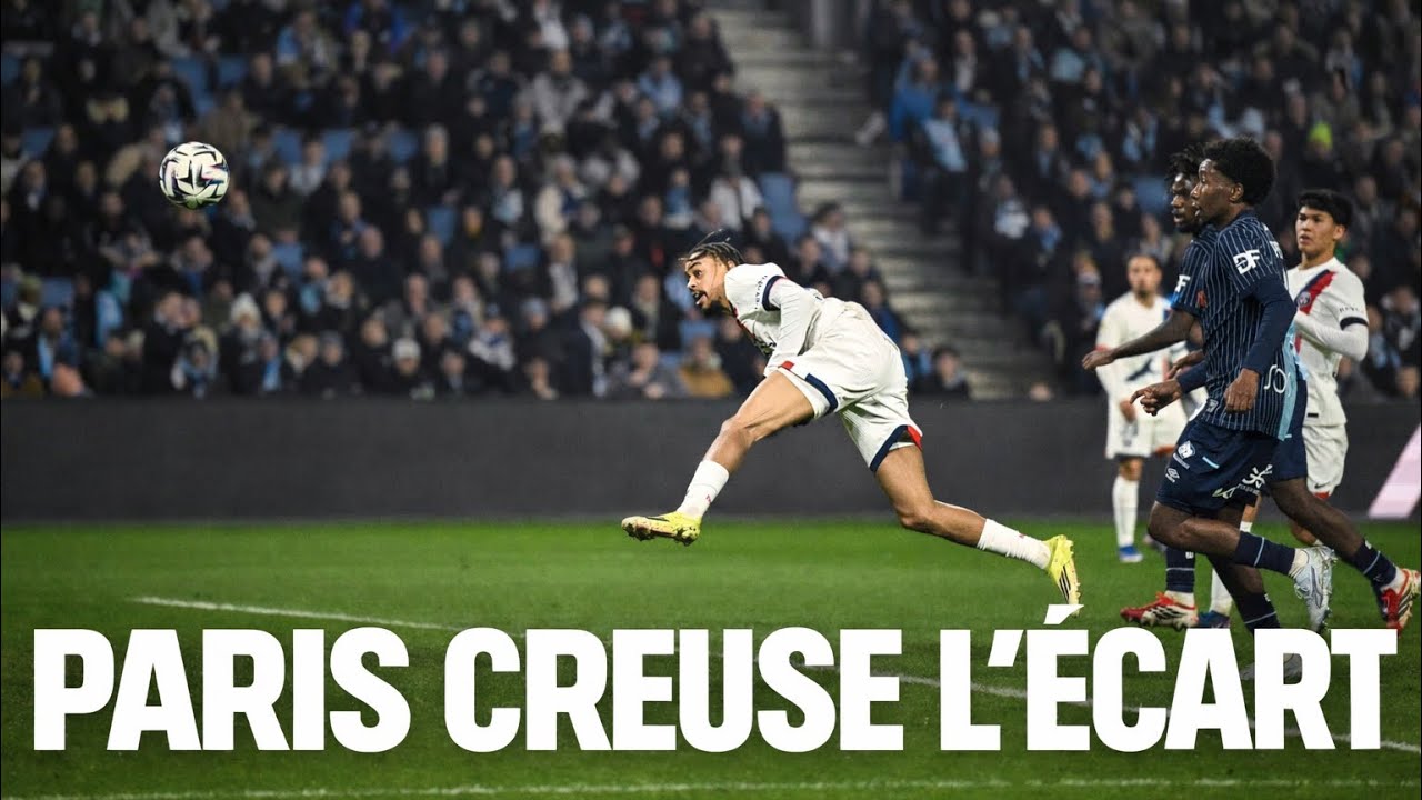 PARIS CREUSE L'ECART EN LIGUE 1