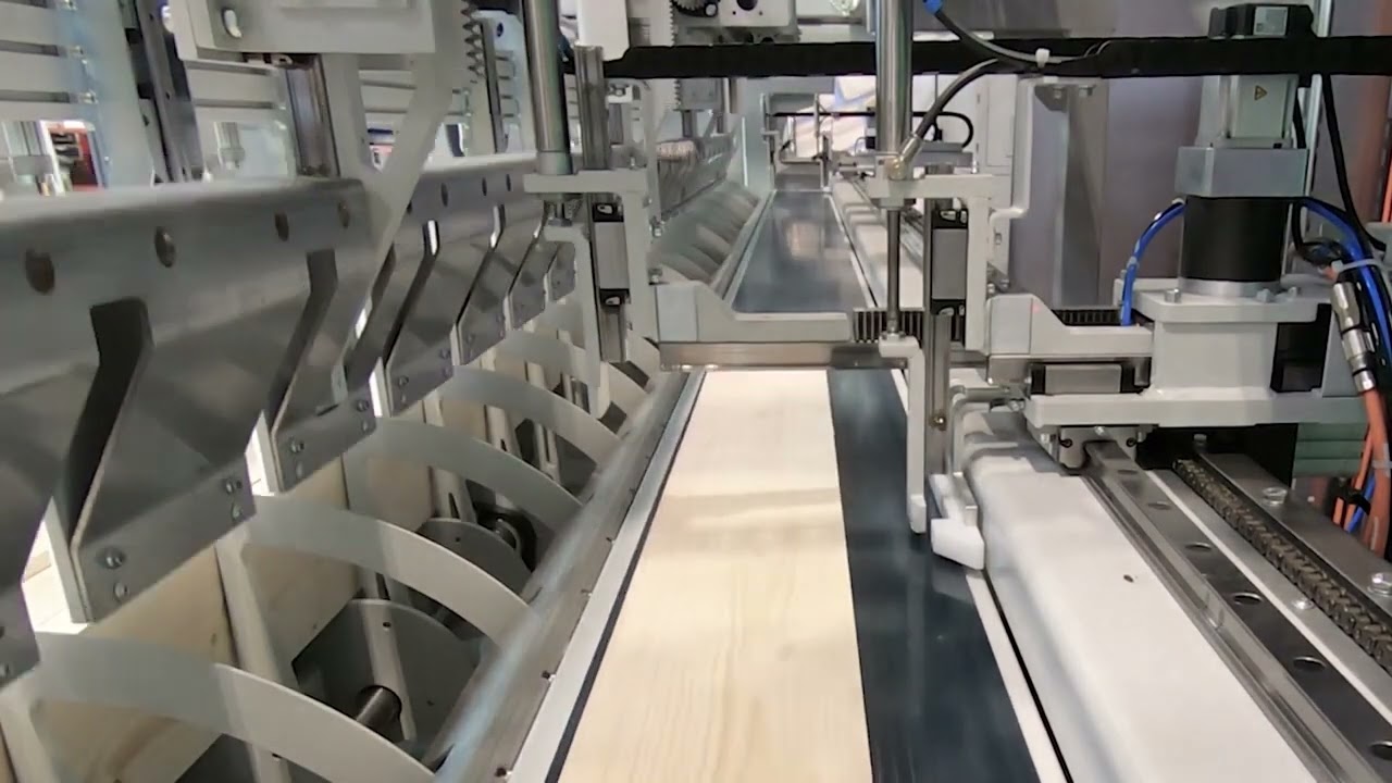 WEINIG ProfiPress L B: Високочастотний прес для віконного брусу, балок та щитів