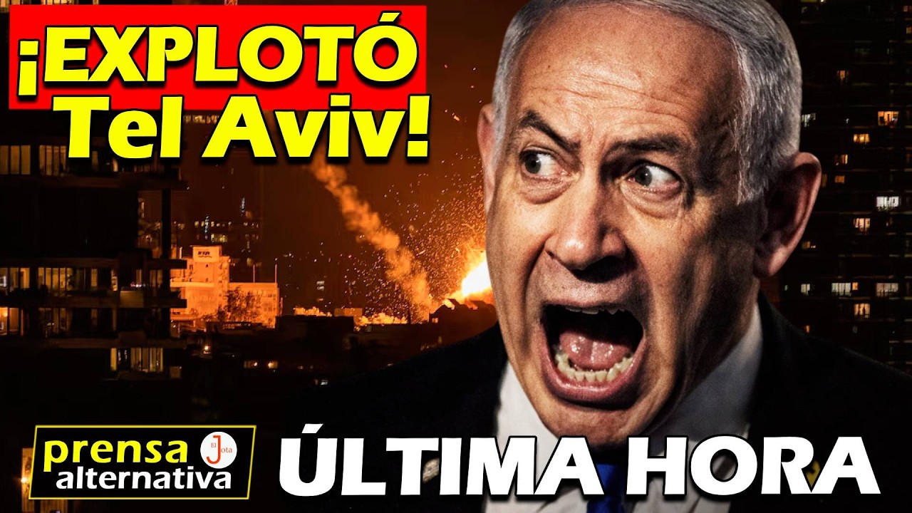Israel bajo fuego! Misiles iraníes golpearon Tel Aviv!