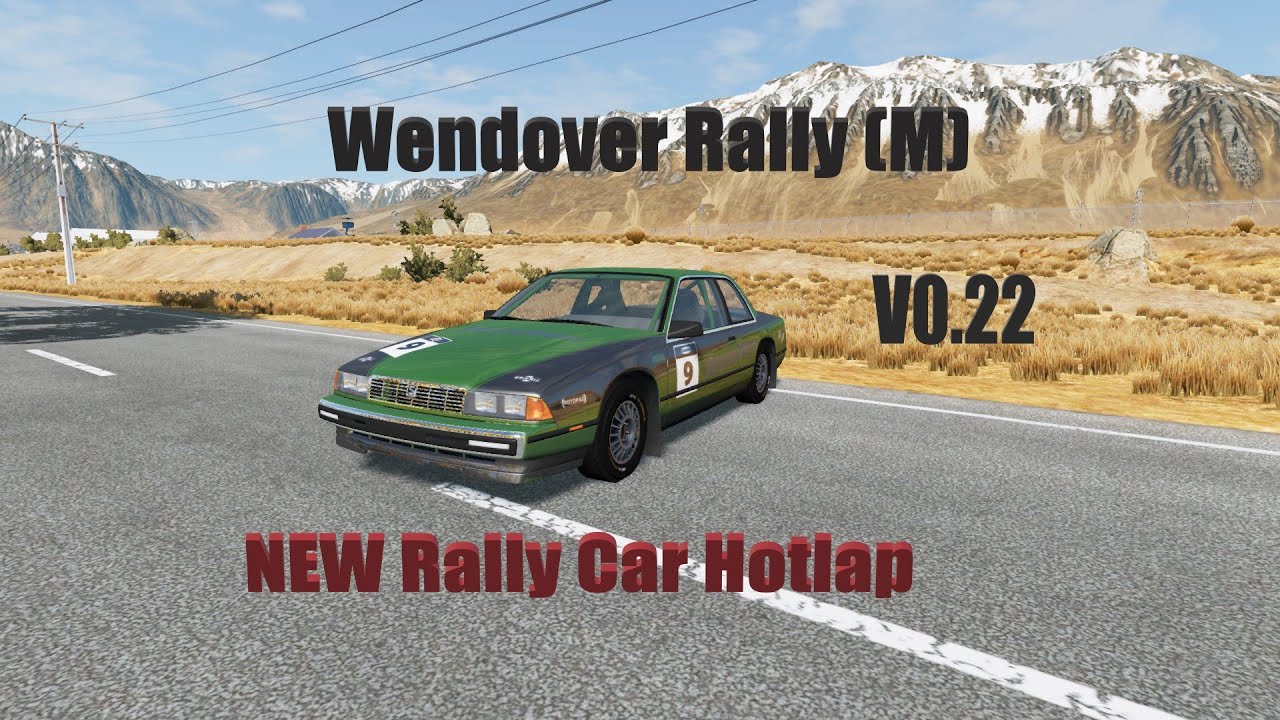 NEW Rally Car: Wendover Rally (M) | V0.22 | Hotlap | Automation Test Track - Hillclimb 2