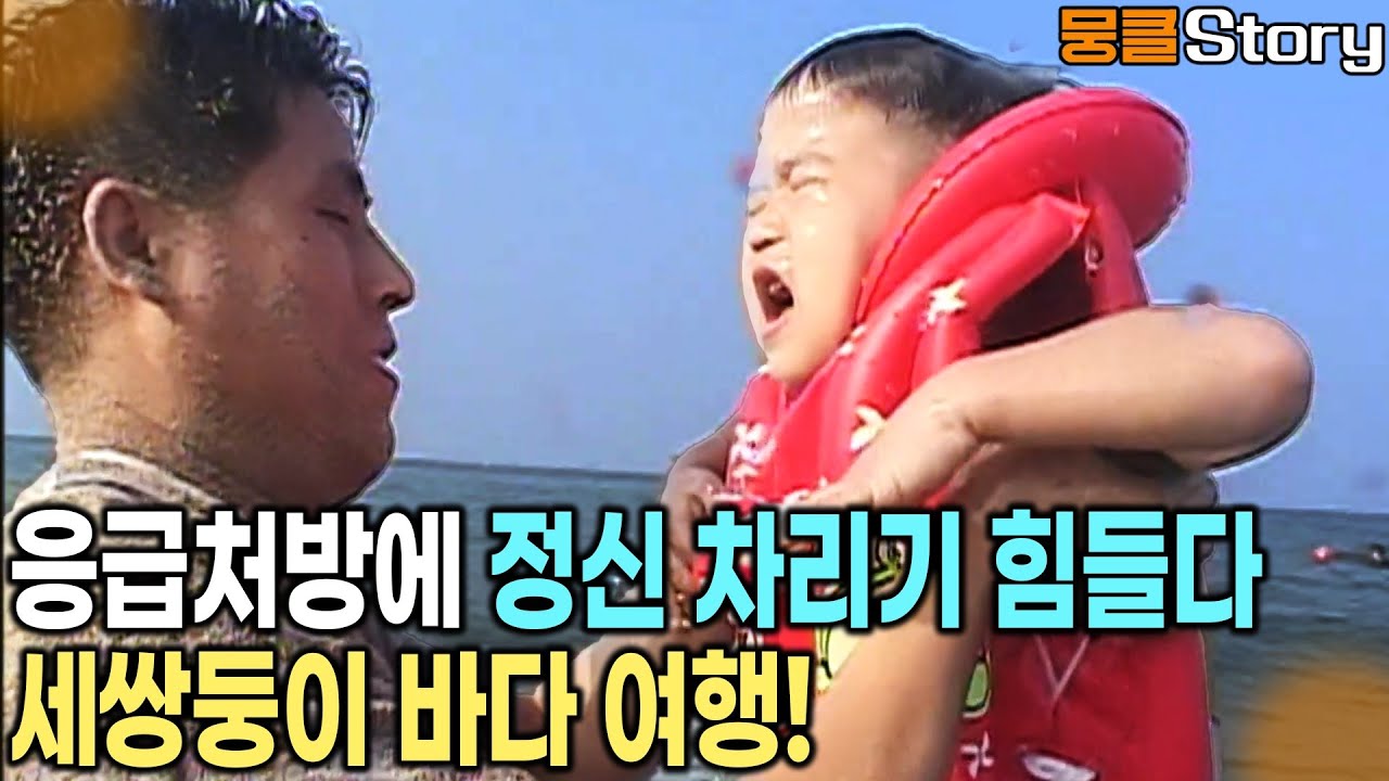 [Ep1] 세쌍둥이~ 바다! 강! 산! 생애 처음 가족 여행을 간다! [KBS 20050902 방송]