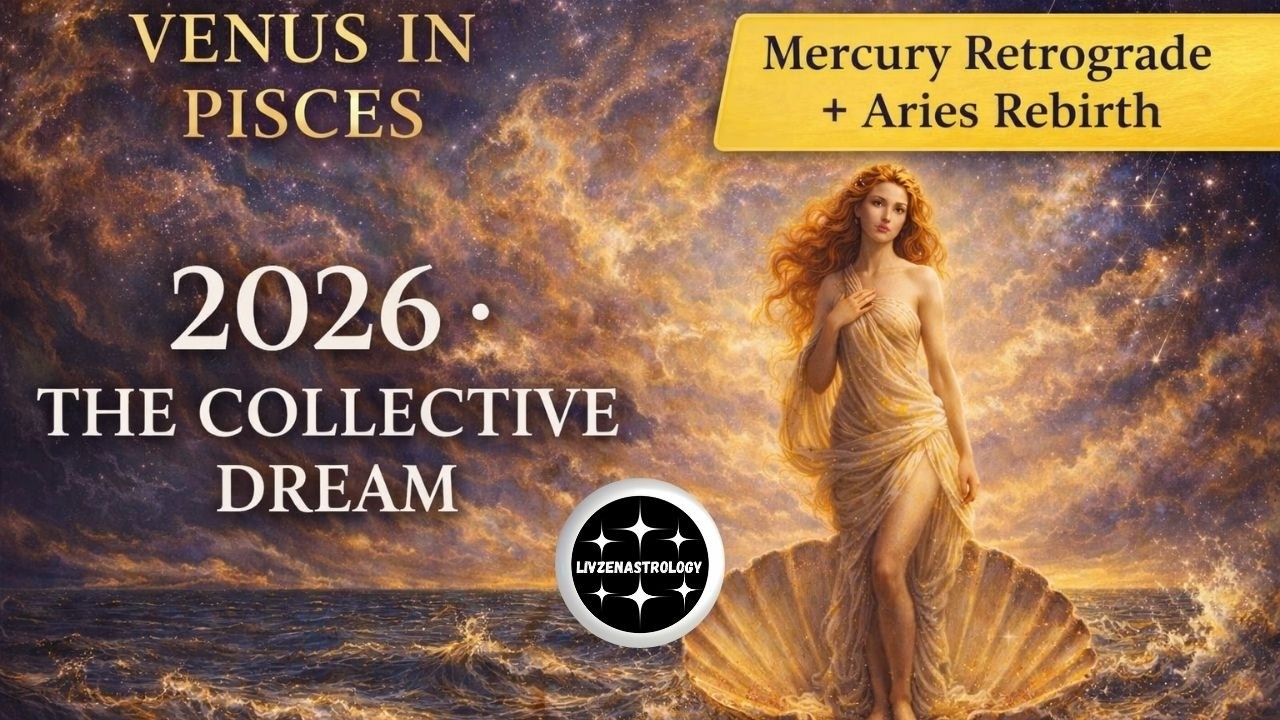 Venus in Pisces 2026: Mercury Retrograde, Collective Dream & Aries Rebirth