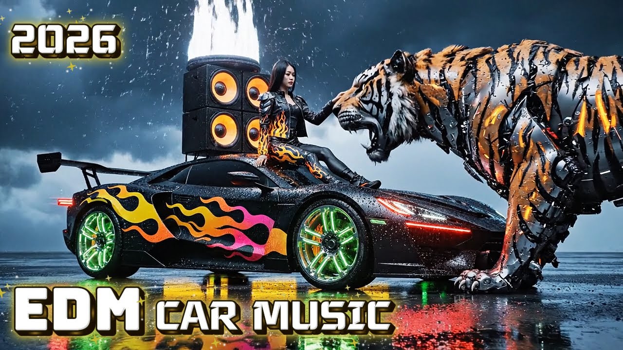 ⚡ Энергичная EDM-музыка 2026 / Клубный ремикс с усиленными басами / Музыка для автомобиля 🚘