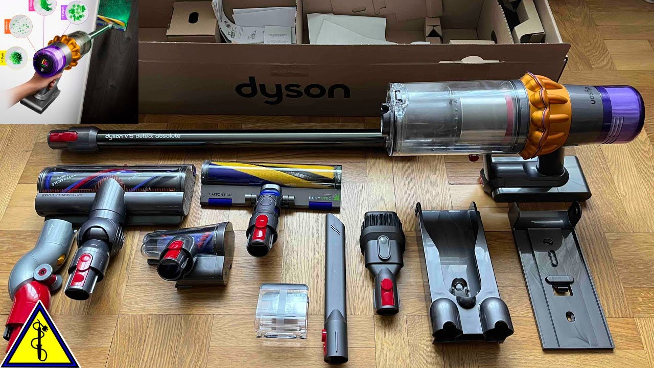 Беспроводной Пылесос Dyson V15 Detect Absolute Laser