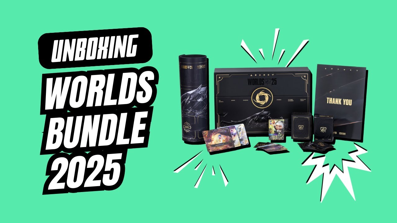 Riftbound Worlds Bundle 2025 UNBOXING - EXCLUSIVE Teemo Card Revealed!