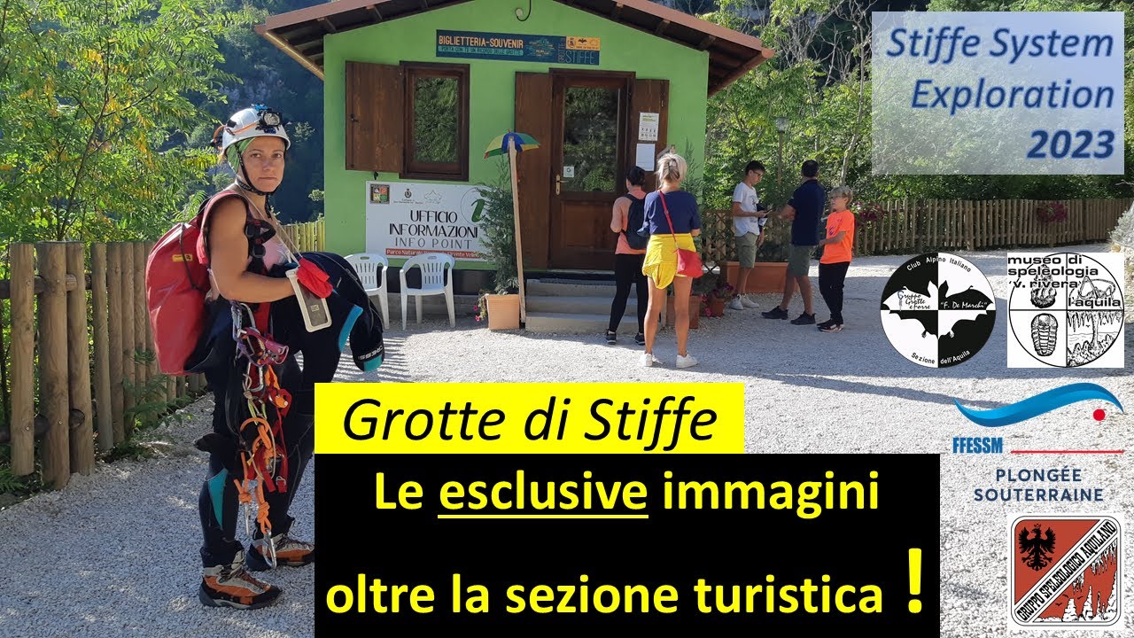 Grotte di Stiffe: le esclusive immagini oltre la sezione turistica! (Abruzzo)