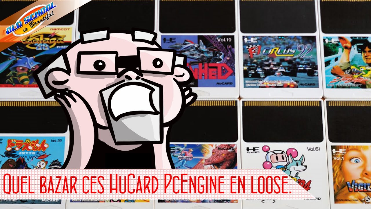 Quel bazar ces HuCard PcEngine en loose ! (Mon Bazar #4)