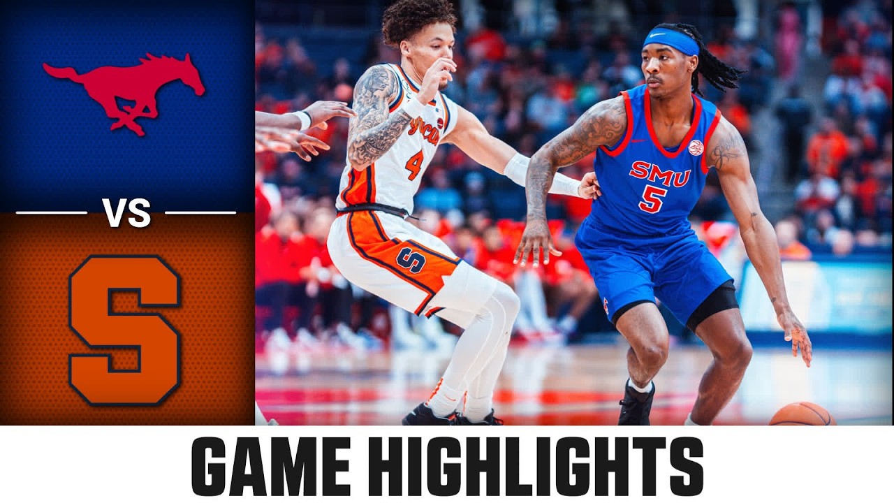SMU vs. Syracuse Game Highlights | 2025-26 ACC Men's Basketball