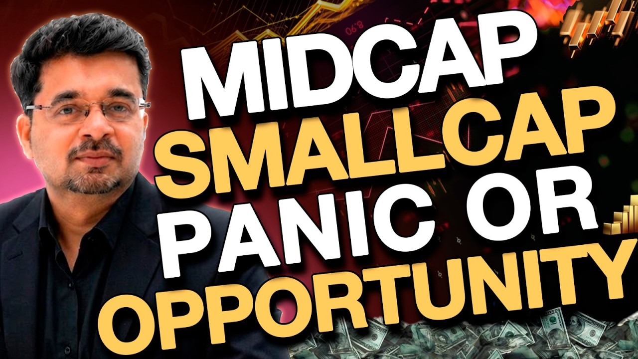 Nifty Bank Nifty Elliott Wave Analysis. Midcap SmallCap Panic Or Opportunity?