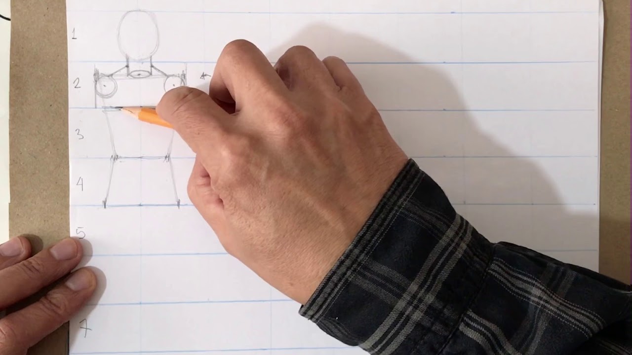 VIDEO 34 FIGURA HUMANA. CÁNON MASCULINO SIMPLIFICADO