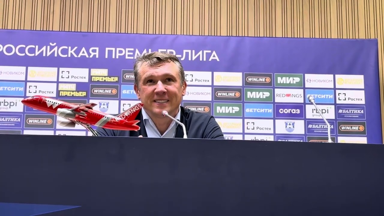 Пресс-конференция Андрея Талалаева после матча Балтика – Зенит 0:0