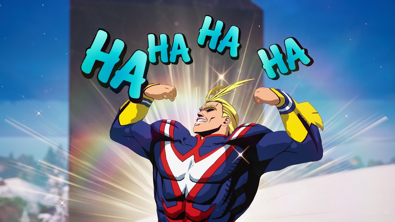 All Might | Fortnite CH6S4 Showcase Gameplay