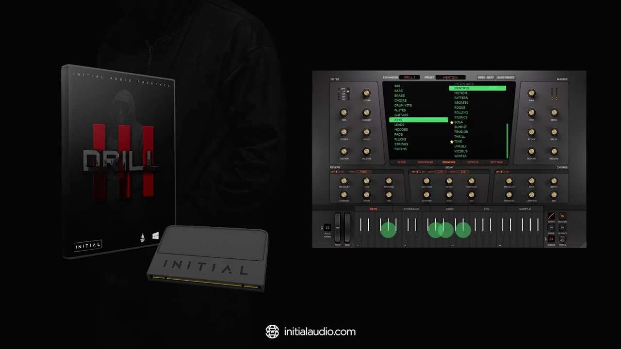 Drill 3 - Heat Up 3 Expansion Pack - VST, AU, AAX Plugin compatible