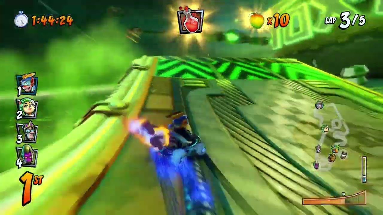 Crash™ Team Racing Nitro Fueled Drive Thru Danger With Crash