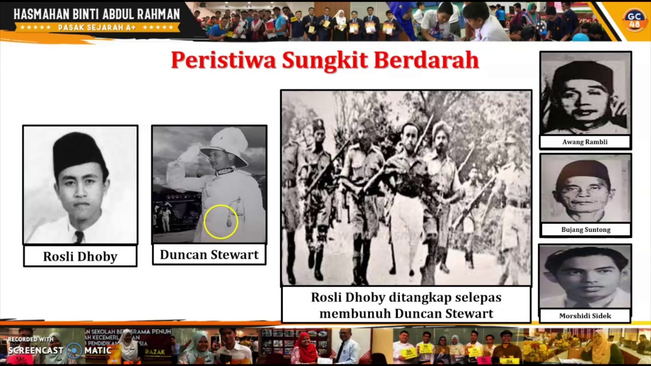 (TING 4 BAB 4) 4.5 REAKSI PENDUDUK TEMPATAN TERHADAP PENYERAHAN SARAWAK