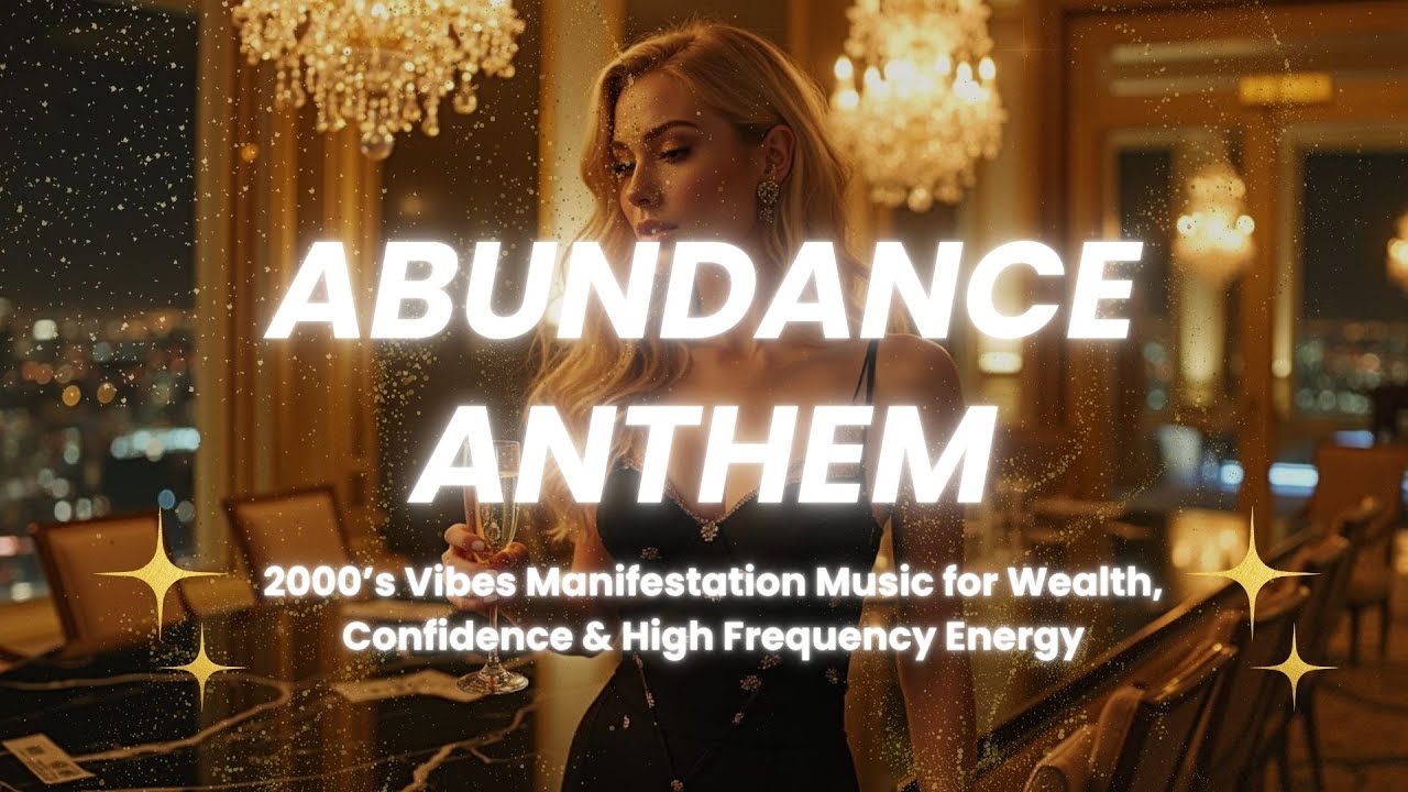 ABUNDANCE ANTHEM 💸 | 2000’s Vibes Manifestation Music for Wealth, Confidence & High Frequency Energy