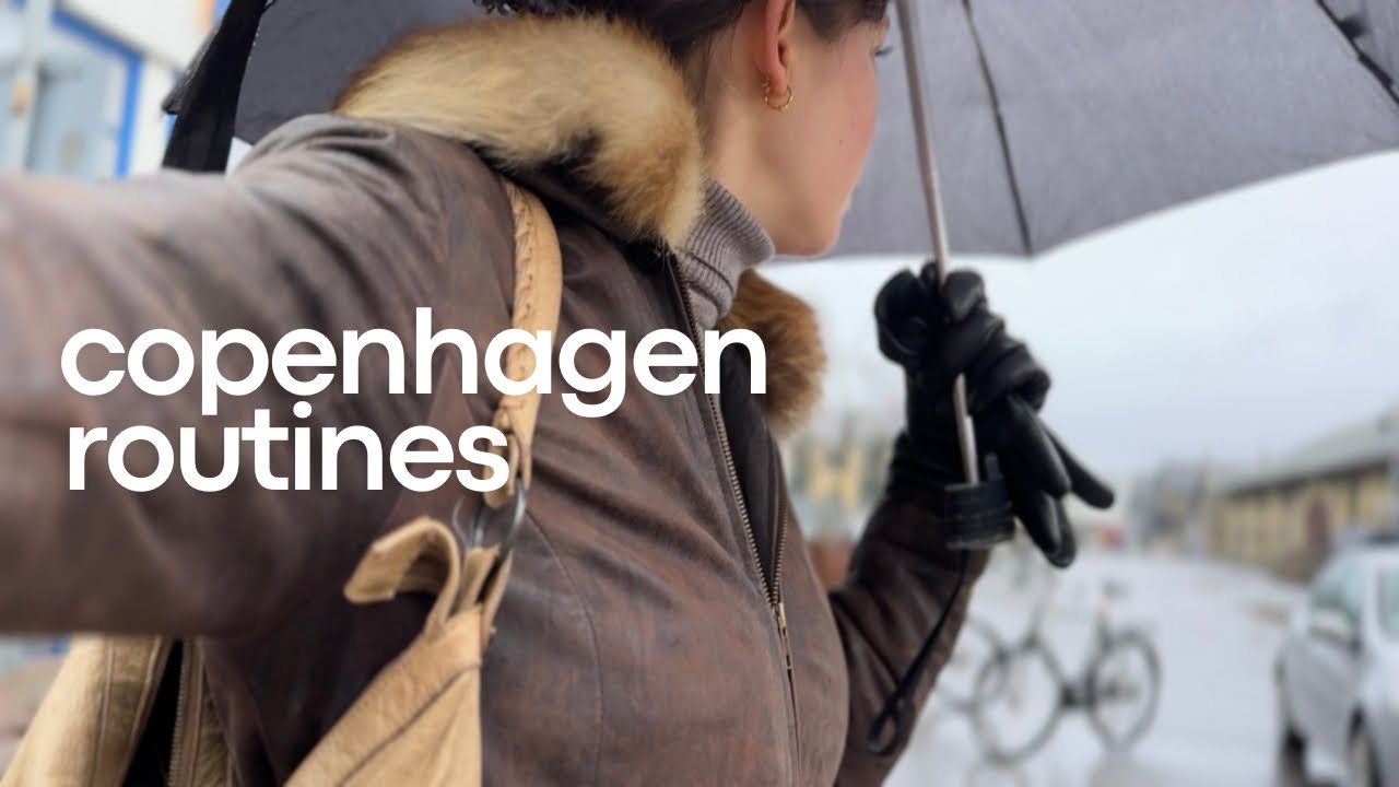 a slow week in copenhagen - embracing routines